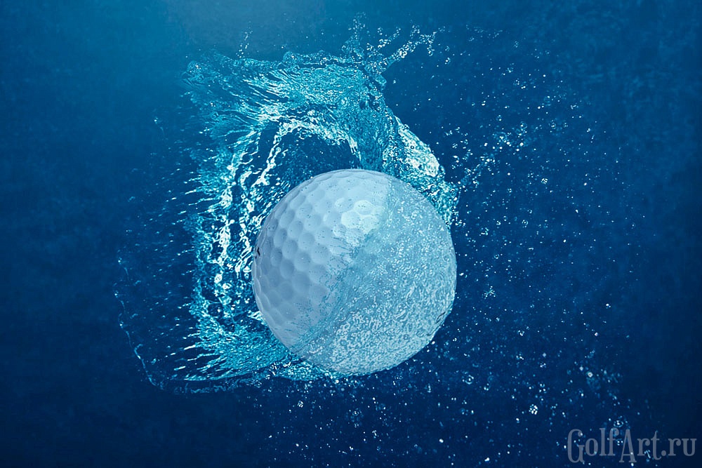 Фотография «Мяч в воде»